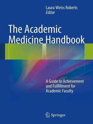cover image of The Academic Medicine Handbook